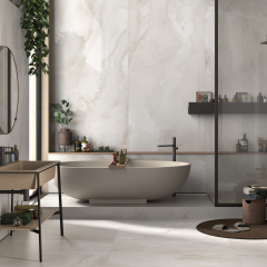 Керамогранит Imola The room 60х120 N, Absolute White Onyx, 6,5 мм