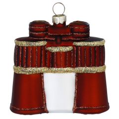 Елочная игрушка "Бинокль" 7,5 cм