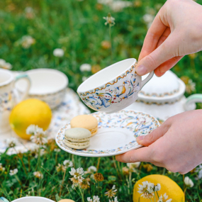 Набор чашек чайных с блюдцами Toscana 130 мл, 4 предмета