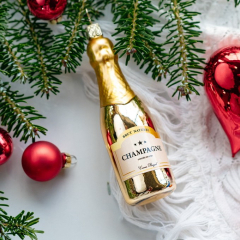 Игрушка на елку "Шампанское Brut" 13,5 см