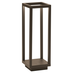 Лампа настольная Zafferano Home Pro 29,4 см, коричневая