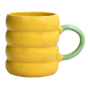 Кружка Bubble 400 мл, желтая