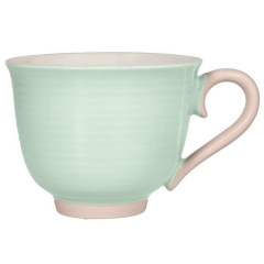 Чашка для завтрака New Milk Colorblock 500 мл, зеленая
