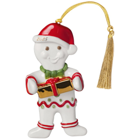 Елочная игрушка "Пряничный человечек" Christmas Classics 10х5,5 см
