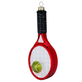 Елочная игрушка "Теннисная ракетка" 13,5 cм