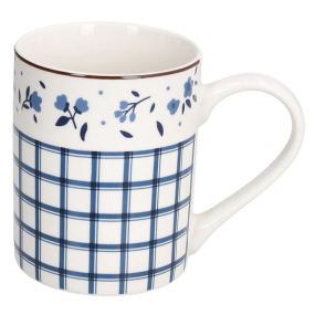 Кружка Cottage 330 мл, декор клетка