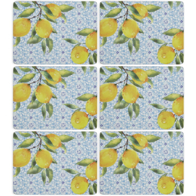 Набор подставок под тарелку Amalfi Lemons 23х30,5 см, 6 шт