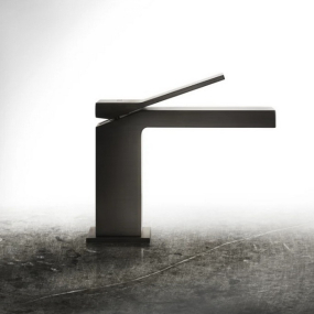 Смеситель для раковины Gessi Rettangolo K 53002.707, брашированный черный