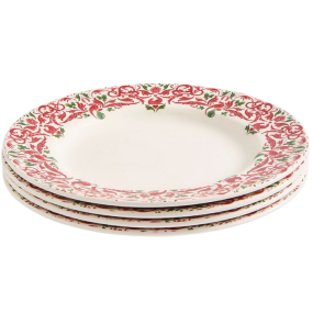 Набор тарелок столовых Spode Christmas Tree Yuletide 27 см, 4 шт
