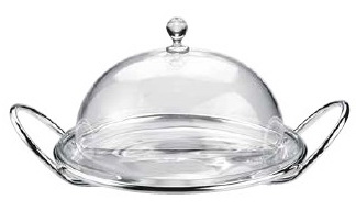 Блюдо для сервировки сыра с клошем Grand Gourmet 26 см 