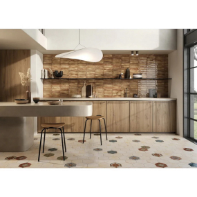 Декор Rondine Terrae 17,5х20, Insulam, 9 мм