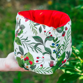 Корзинка для хлеба Textile Sweet Berry 18х16,5 см