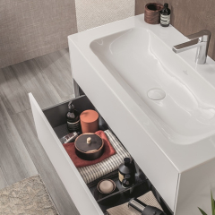 Раковина накладная Villeroy & Boch Finion 100х50, CeramicPlus, 4164A2R1, из TitanCeram