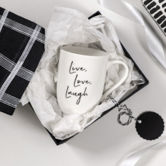 Кружка Live Love Laugh 340 мл