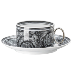 Чашка чайная с блюдцем Versace Barocco Haze 200 мл