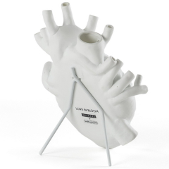 Ваза Love in Bloom 25 см, белая