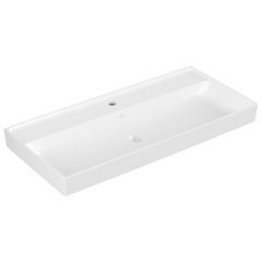 Раковина Villeroy & Boch Collaro 100х47 4A33A201, TitanCeram, без перелива, белая