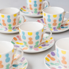 Набор чашек чайных с блюдцами Iris Wiki 200 мл, 12 предметов