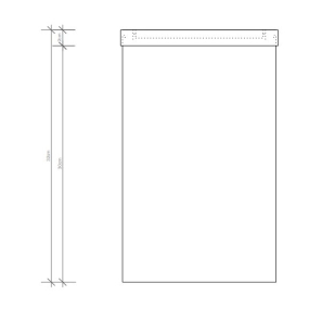 Корзина для бумаги Decor Walther Basic 0607976, сталь матовая