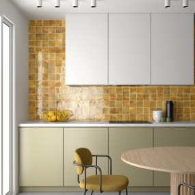 Плитка керамическая Equipe Hanoi 10х10, Caramel, 8 мм