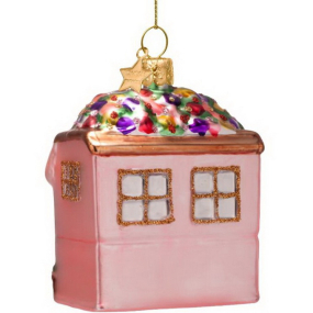 Елочная игрушка "Цветочная лавка" 7,5 см