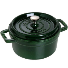 Кокот круглый La Cocotte 28 см / 6,7 л, зеленый базилик