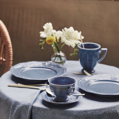 Блюдце для чашки кофейной Maria Dream Blue 14 см