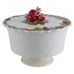 Емкость для хранения Coroa De Natal 24,8х20,4 см