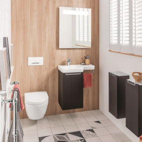 Унитаз подвесной Villeroy & Boch Subway 2.0 48х36, CeramicPlus, 5606R0R1, Compact, с сиденьем