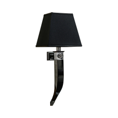 Светильник настенный Versace Lampada, черный