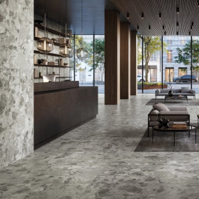 Керамогранит Italon Continuum 80х160 Naturale, Stone Grey, 9 мм