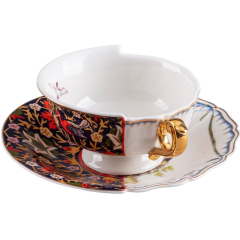 Чашка чайная с блюдцем Kannauj Hybrid