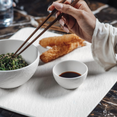 Розетка для соуса/джема Manufacture Rock Blanc 8 см, белая