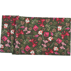 Скатерть-дорожка Sander Xmas Beauty 50х140 см, зеленая
