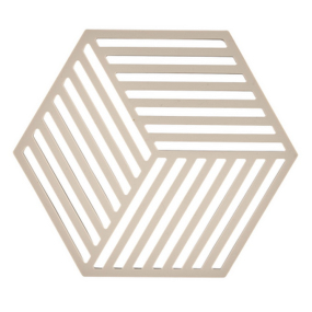 Подставка-шестигранник Hexagon 14х16 см, цвет песочный