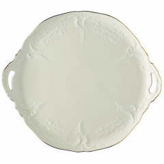 Блюдо для торта Sanssouci Ivory Gold 32 см