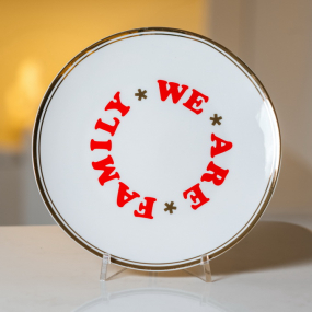 Блюдце We Are Family La Tavola Scomposta 17 см