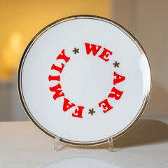 Блюдце We Are Family La Tavola Scomposta 17 см