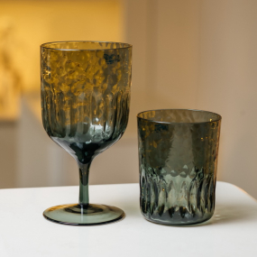 Бокал для вина Glass Serena 450 мл, серый