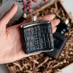 Игрушка на елку "Фляжка" 8,5 см