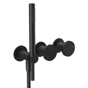 Внешняя часть Gessi Origini 66036.299 смесителя для душа, черный матовый