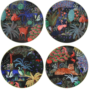 Набор тарелок салатных Le jardin du palais 22 см, 4 шт