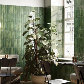 Керамогранит Rondine Mojave 6х25, Green, 9,5 мм