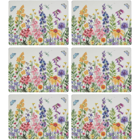Набор подставок под тарелку Wildflowers 23х30,5 см, 6 шт