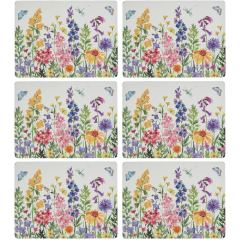 Набор подставок под тарелку Wildflowers 23х30,5 см, 6 шт
