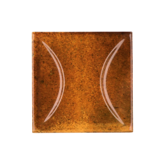 Плитка керамическая Equipe Hanoi 10х10, Arco Burnt Red, 8 мм