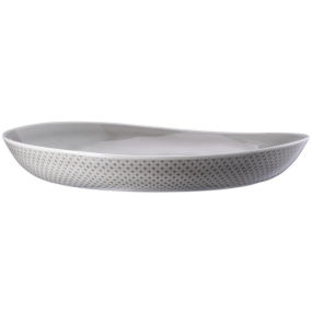 Блюдо глубокое Junto Pearl Grey 33 см