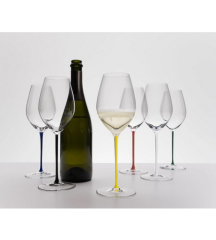 Бокал для вина Champagne Fatto a Mano 459 мл, белый