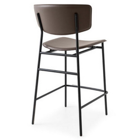 Стул полубарный Calligaris Fifties CS1864, Ebony
