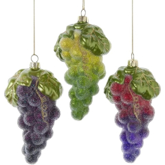 Елочная игрушка "Виноград" 12,7 см, в ассортименте